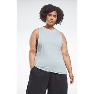 Reebok nwt muscle tank top women's new plus size 1x nwt